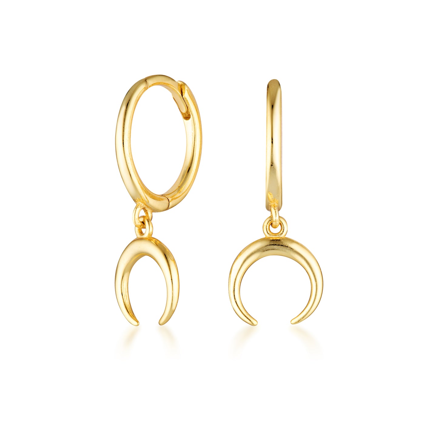 Yasmine Huggie Earrings