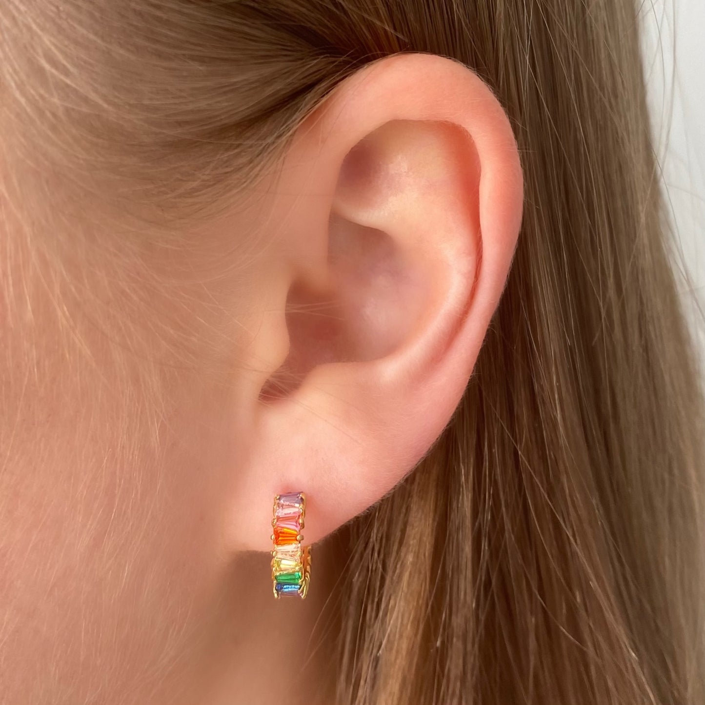 Brianna Hoop Earrings