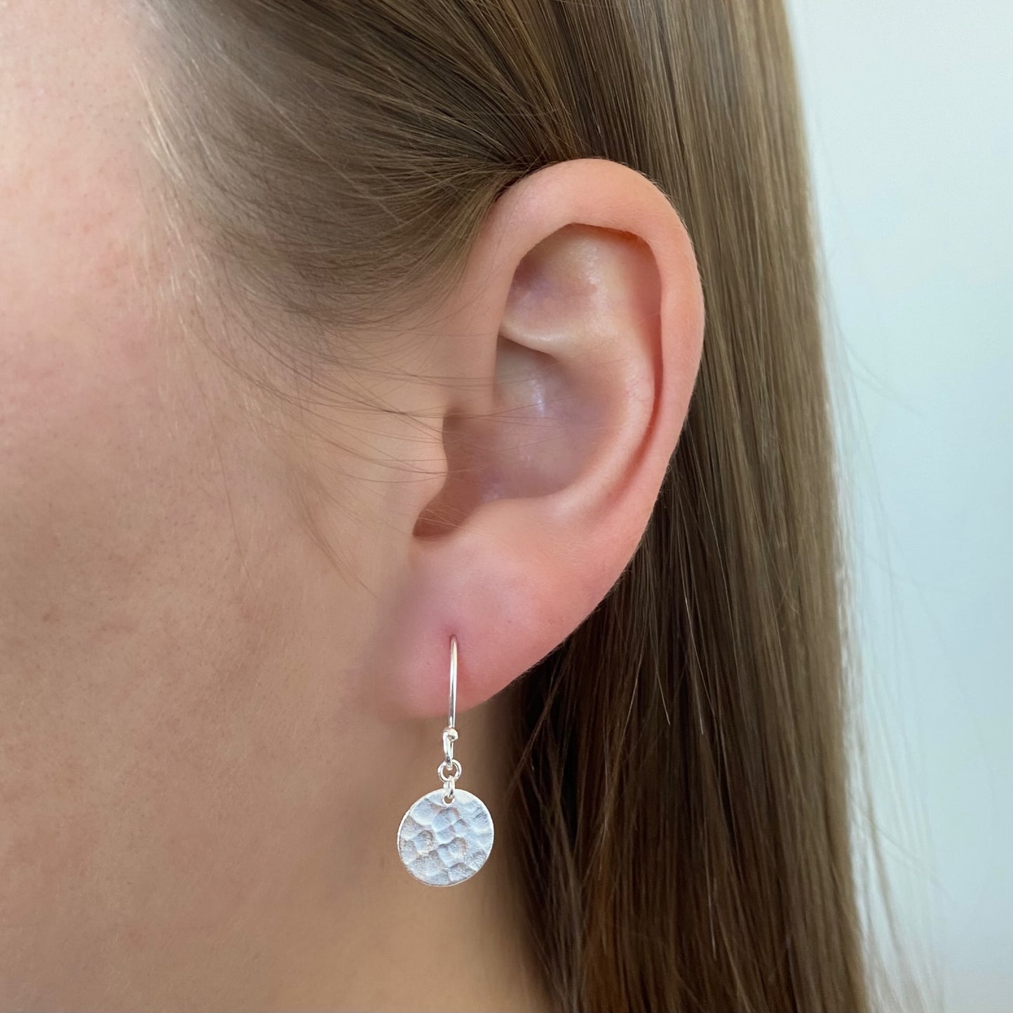 Hammered Earrings