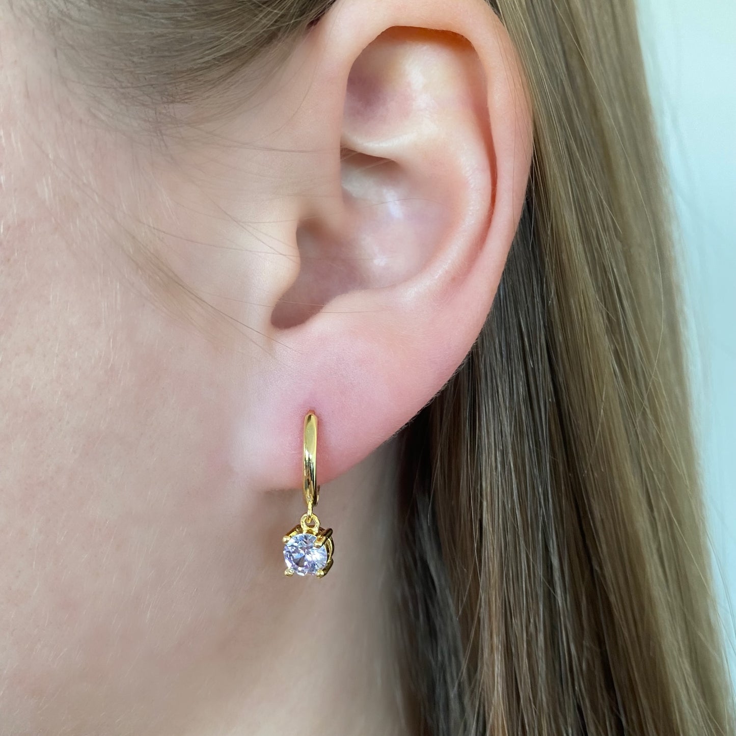Royal Huggie Earrings
