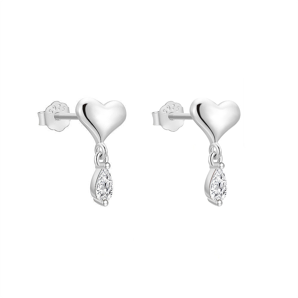 Quin Drop Stud Earrings