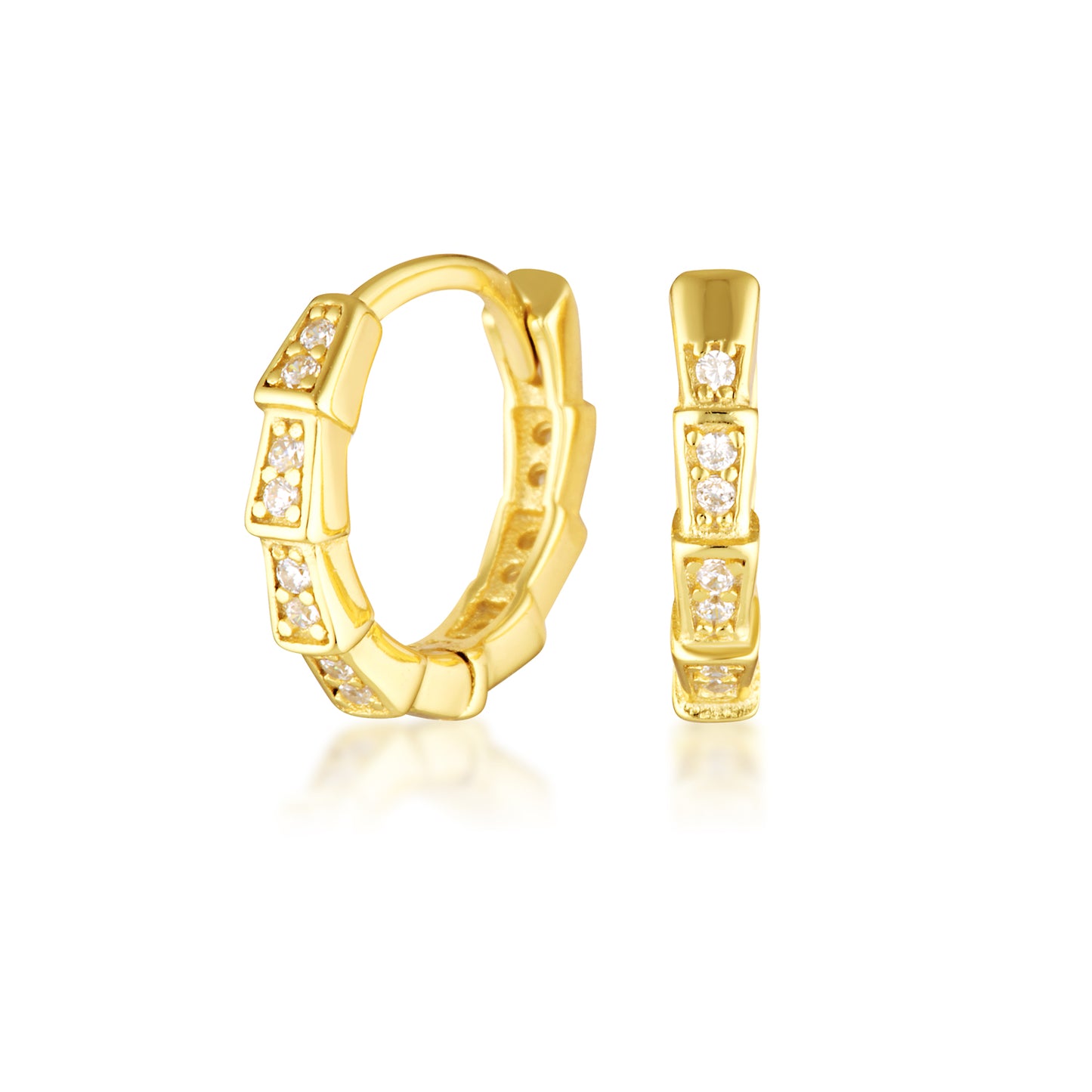 Khiara Huggie Earrings