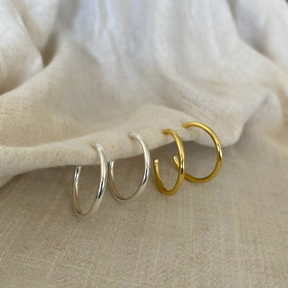 Minimalist Hoop Earrings